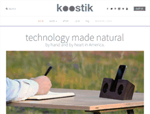 Tablet Screenshot of koostik.com